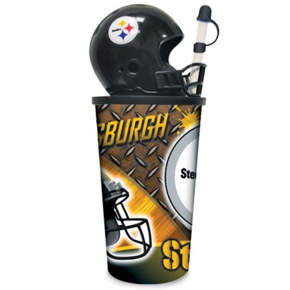 NFL Pittsburgh Steelers 32oz. Helmet Cup w/Straw